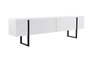 Nordure Serenity Soporte para TV Blanco y Negro